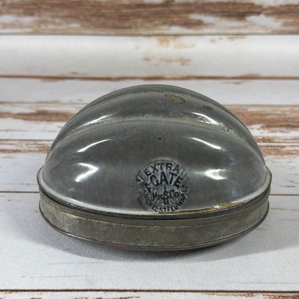 Vintage Agate Manufacturing Co Metal Jello Mold Kitchen Bakeware – Used